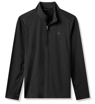 Travis Mathew Heater Pro 1/4Zip pánská mikina, černá