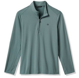 Travis Mathew Heater Pro 1/4Zip pánská mikina, balsam green