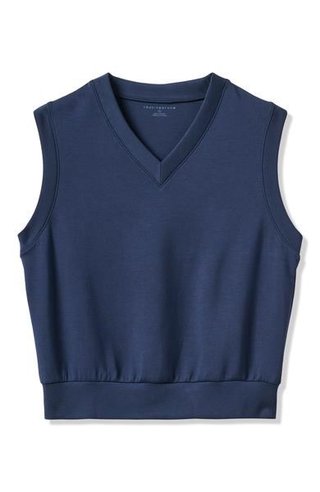 Travis Mathew Skyloft Soft dámská vesta, tmavě modrá
