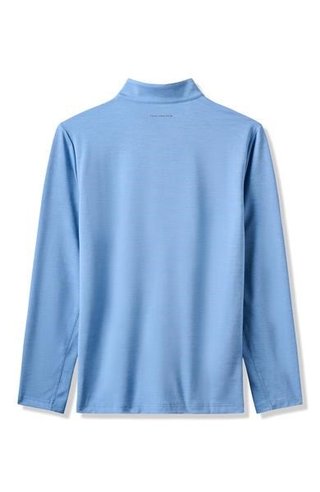Travis Mathew Heater Pro 1/4Zip pánská mikina, pacific coast