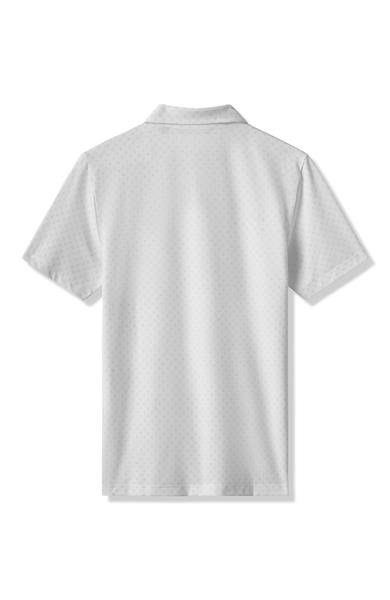 Travis Mathew Featherweight Salt Breeze pánské polo, bílé