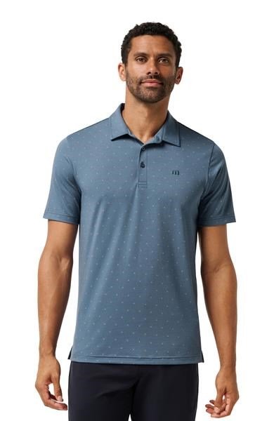 Travis Mathew Performance Jersey Wave pánské polo, bering sea