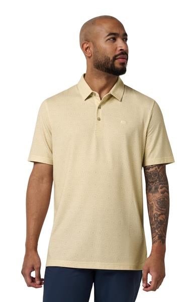 Travis Mathew Featherweight Views pánské polo, pear sorbet