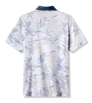 Travis Mathew Featherweight Drift pánské polo, bílé