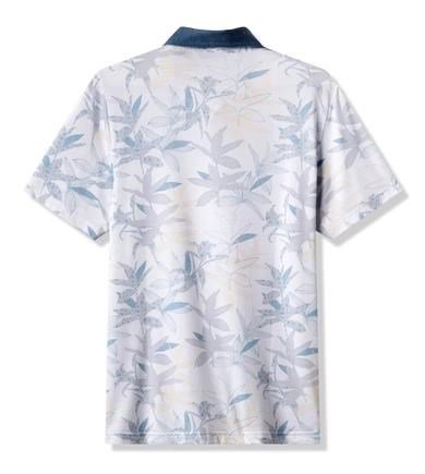 Travis Mathew Featherweight Drift pánské polo, bílé