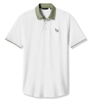 Travis Mathew AB Energy pánské polo, bílé