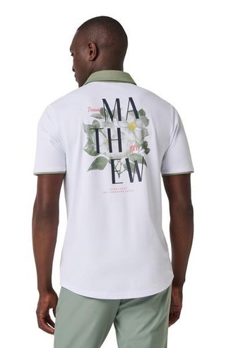 Travis Mathew AB Energy pánské polo, bílé
