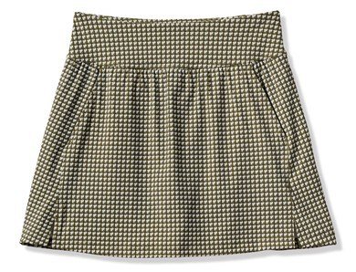 Travis Mathew Moveknit Game Set Match golfová sukně, oil green multi