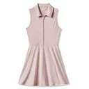 Travis Mathew Moveknit Sleeveless Polo golfové šaty, violet ice