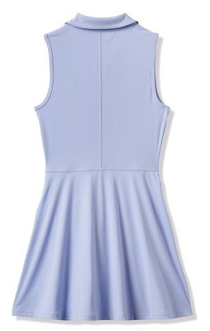 Travis Mathew Moveknit Sleeveless Polo golfové šaty, modré