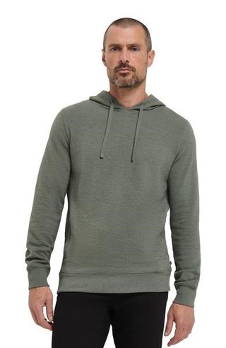 Travis Mathew Cloud Wafle pánská mikina, dark olive