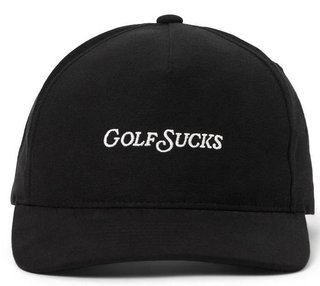 Travis Mathew Golf Sucks pánská kšiltovka, černá
