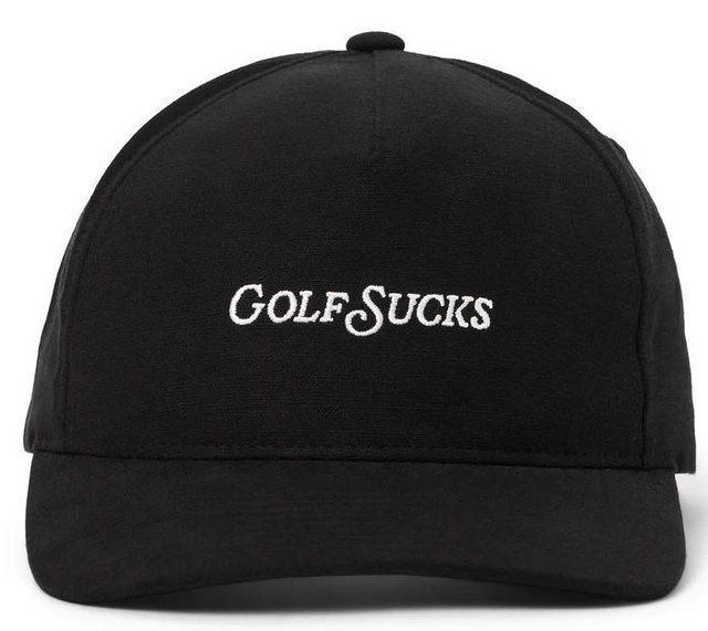 Travis Mathew Golf Sucks pánská kšiltovka, černá