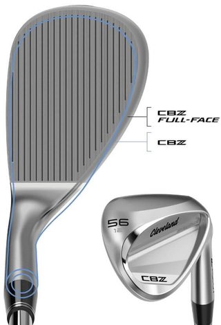 Cleveland CBZ Tour Satin Full Face pánská wedge, grafit