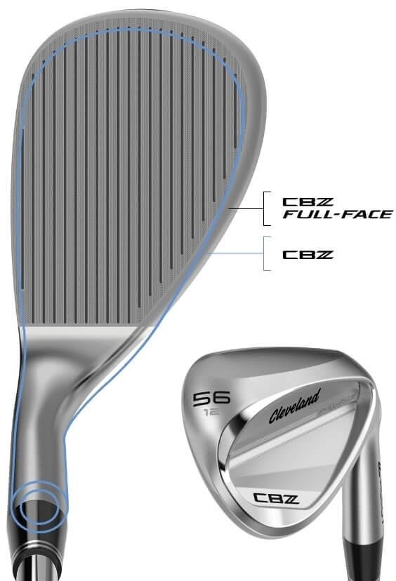 Cleveland CBZ Tour Satin Full Face pánská wedge, grafit