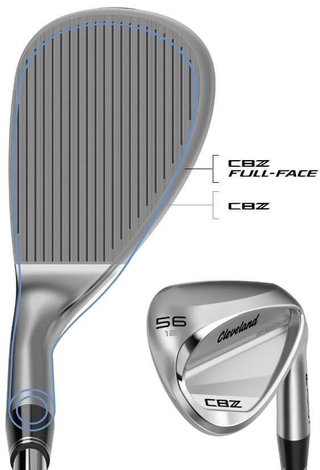 Cleveland CBZ Tour Satin Full Face pánská wedge, ocel