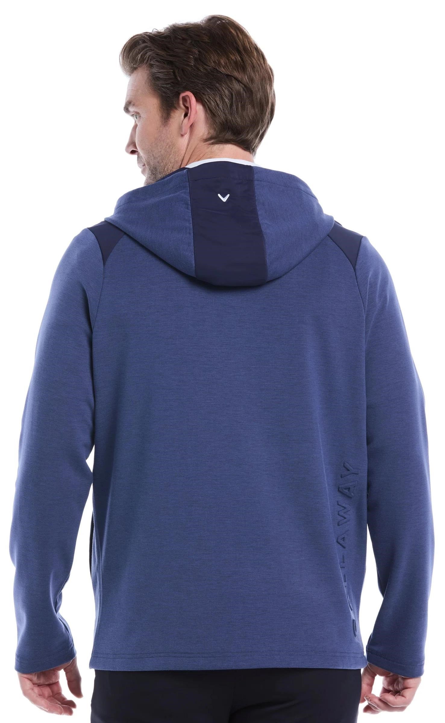 Callaway Soft Touch 1/4 Zip Premium pánská mikina, tmavě modrá