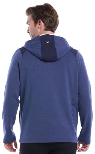 Callaway Soft Touch 1/4 Zip Premium pánská mikina, tmavě modrá