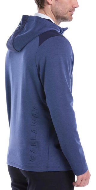 Callaway Soft Touch 1/4 Zip Premium pánská mikina, tmavě modrá