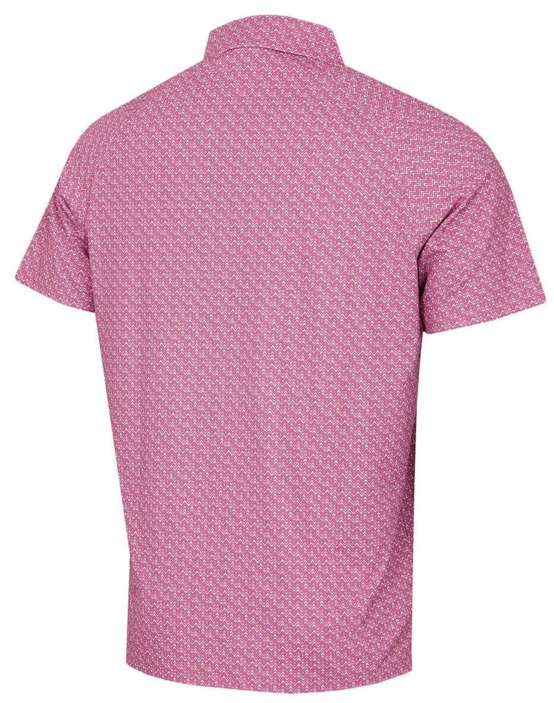 Callaway Timeless Chev pánské polo, rose bouquet