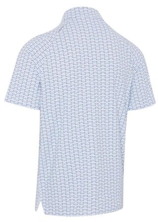 Callaway Albatross Geo Print pánské polo, bright white