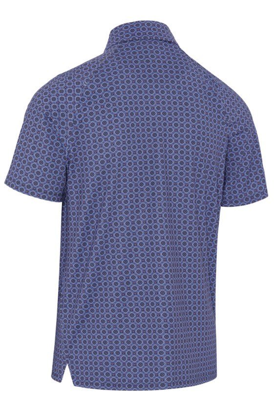 Callaway Club Print pánské polo, peacoat