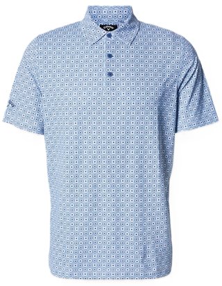 Callaway Foulard Printed pánské polo, peacoat