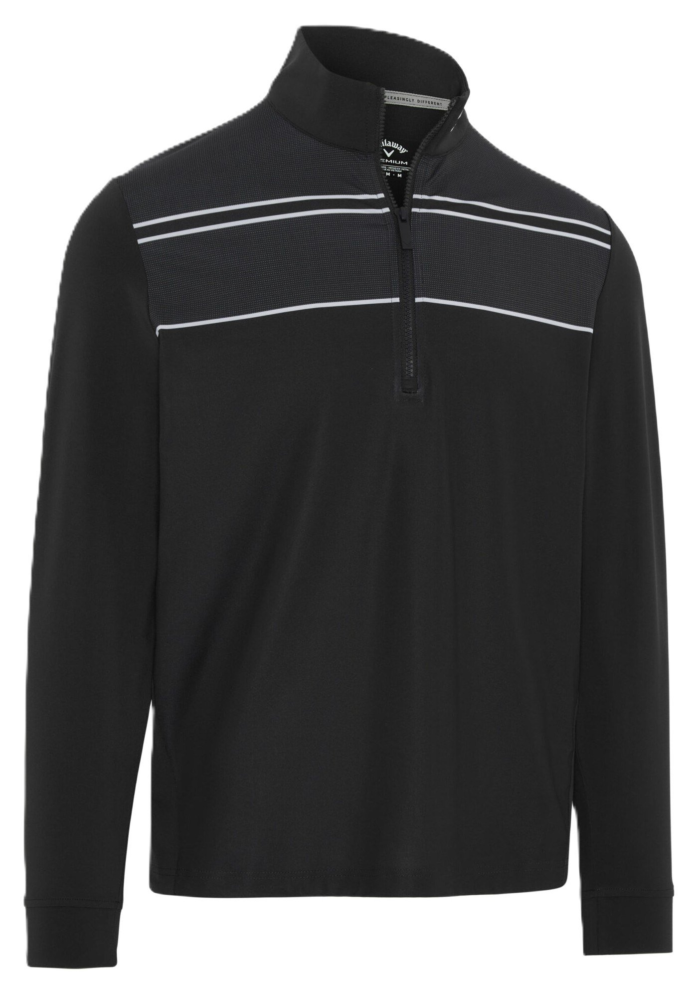 Callaway Blocked Printed pánské polo, caviar