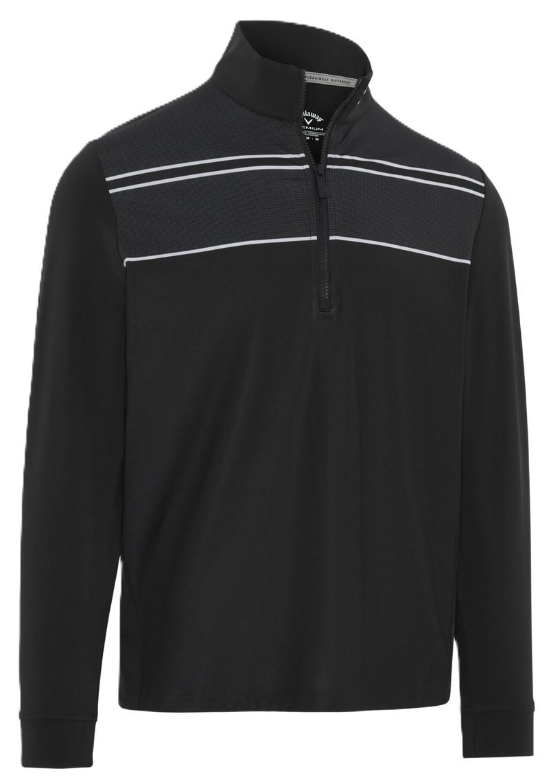 Callaway Blocked Printed pánské polo, caviar