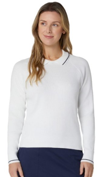 Callaway Collared dámský svetr, bílý