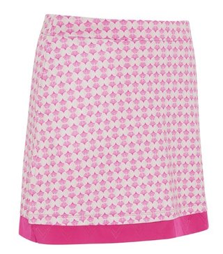 Callaway Deco Geo Printed golfová sukně, fuchsia purple