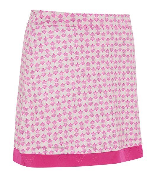 Callaway Deco Geo Printed golfová sukně, fuchsia purple