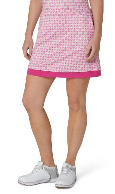 Callaway Deco Geo Printed golfová sukně, fuchsia purple
