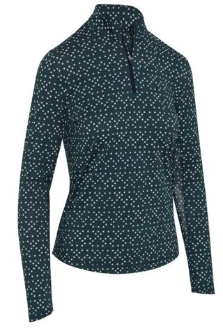 Callaway Framing Geo Printed dámská mikina, peacoat