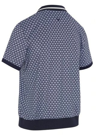 Callaway Scarf Geo Printed dámské polo, tmavě modré