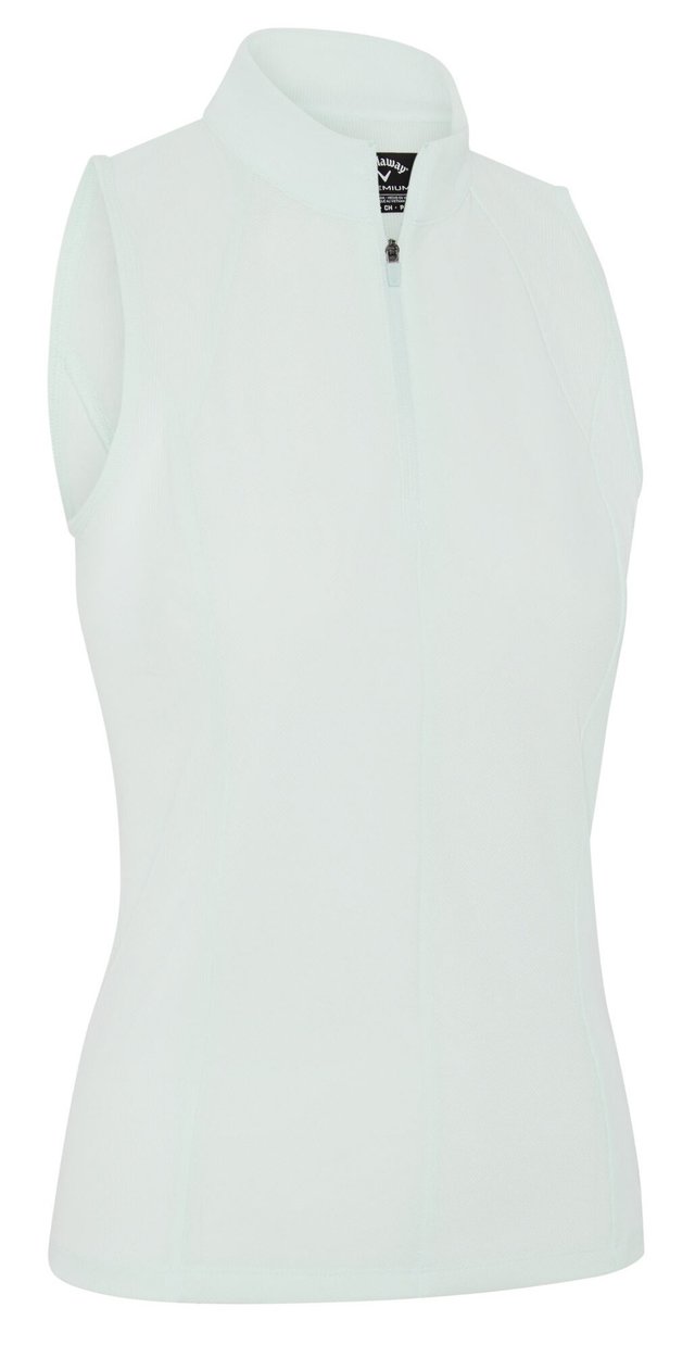 Callaway Rib Play Sleeveless dámské polo, salt air