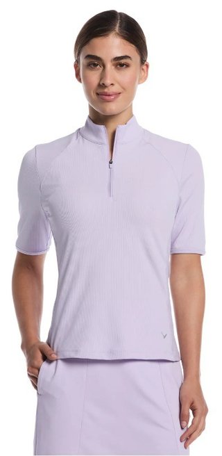 Callaway Rib Play dámské polo, pastel lilac