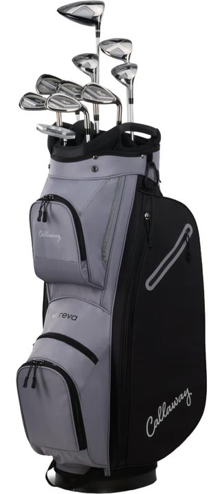 Callaway REVA 11PC Black dámský golfový set, levý