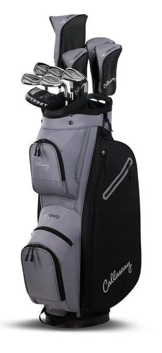 Callaway REVA 11PC Black dámský golfový set, +1"