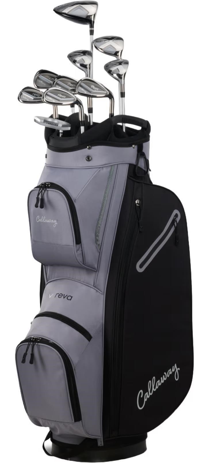 Callaway REVA 11PC Black dámský golfový set, +1"