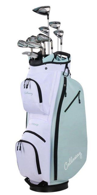 Callaway REVA 11PC Peach/surf dámský golfový set