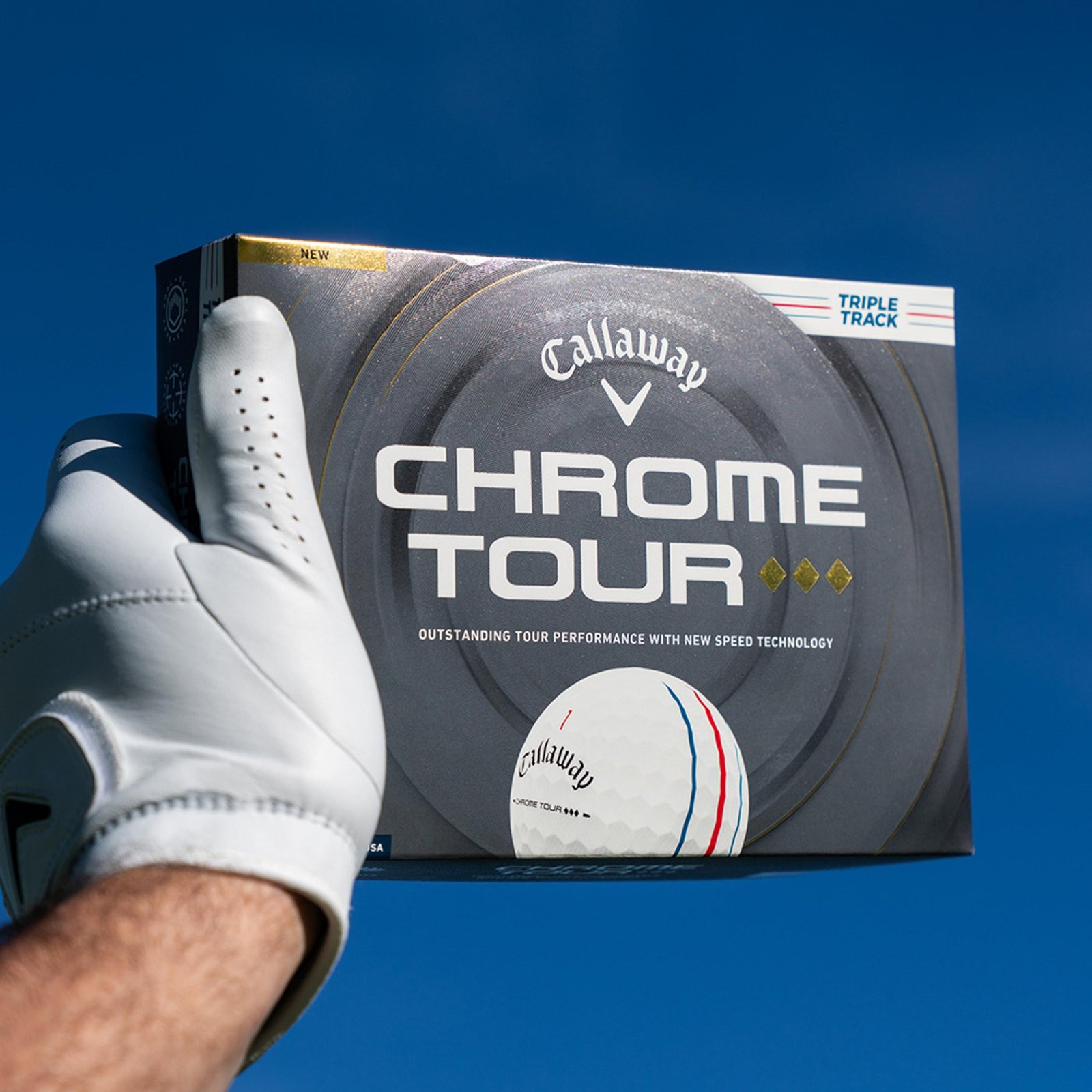 Callaway Chrome Tour Triple Track Diamond golfové míčky
