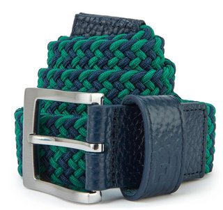 FootJoy Braided unisex opasek, navy/field green