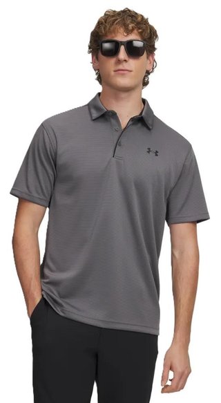 Under Armour Tech pánské polo, šedé