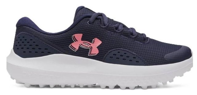 Under Armour Surge dámské golfové boty, midnight navy/white/bittersweet pink