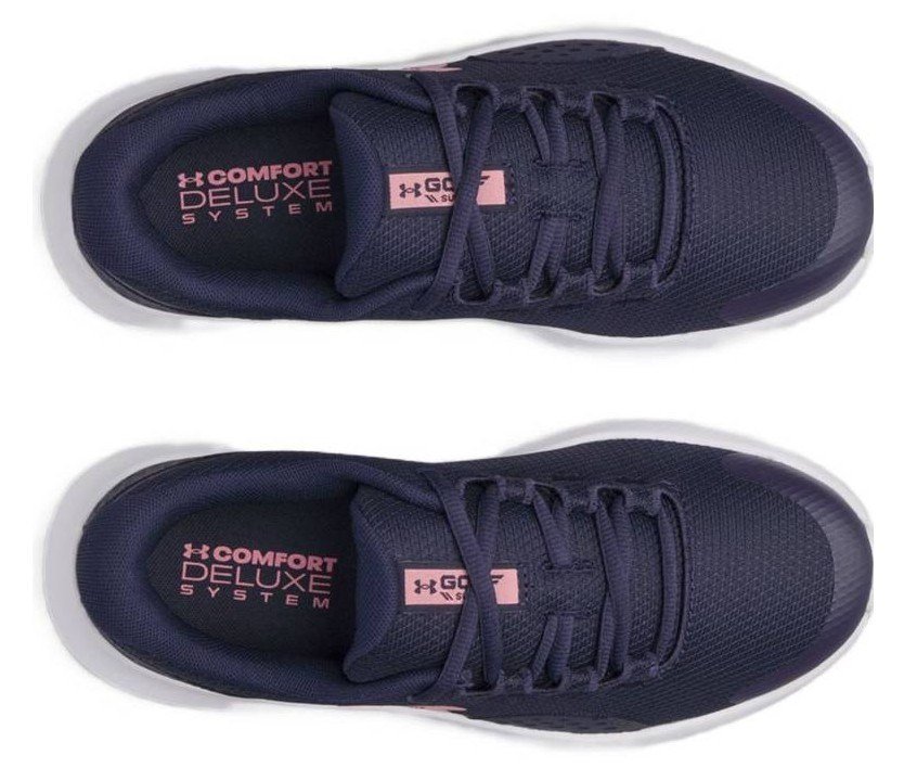Under Armour Surge dámské golfové boty, midnight navy/white/bittersweet pink
