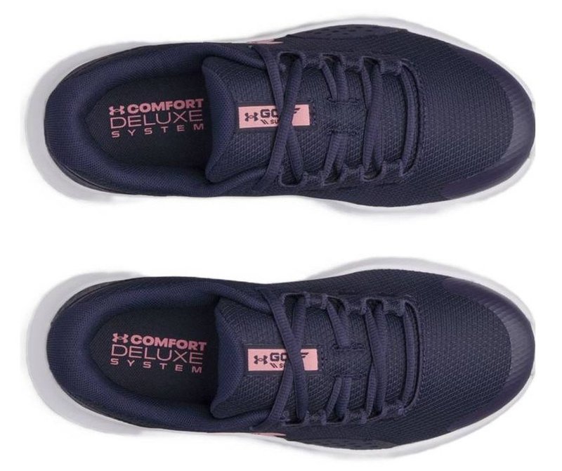 Under Armour Surge dámské golfové boty, midnight navy/white/bittersweet pink