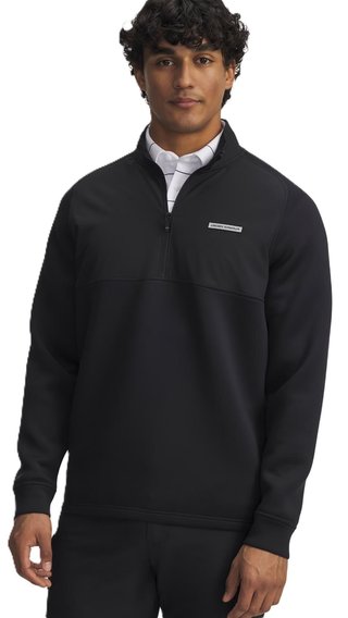 Under Armour Drive Pro Hybrid Half Zip pánská mikina, černá