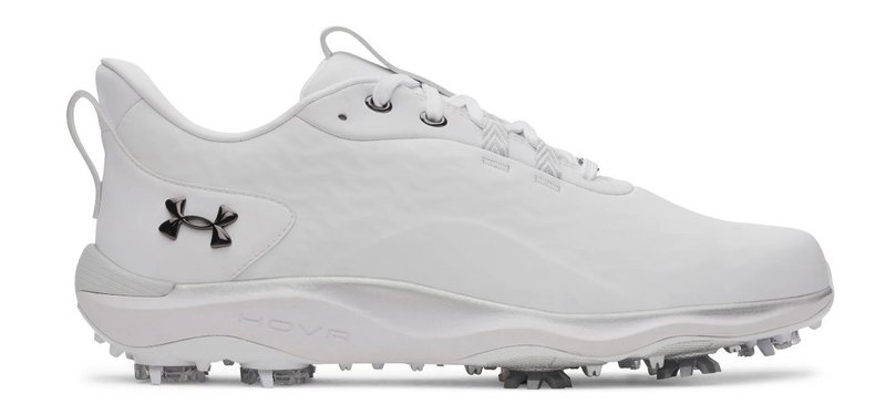Under Armour Drive Pro Clone pánské golfové boty, white/metallic gunmetal