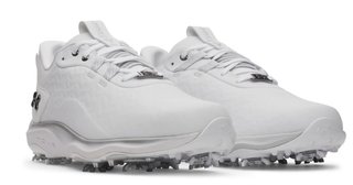 Under Armour Drive Pro Clone pánské golfové boty, white/metallic gunmetal